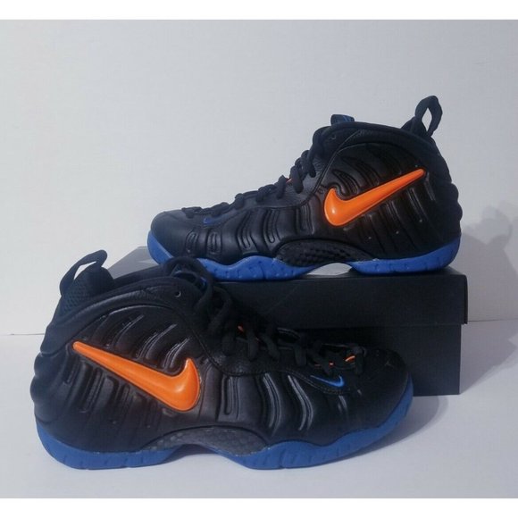 Nike Air Foamposite Pro Knicks 624041-010 Men's size 8.5/ Women's Size 10 New - Picture 2 of 7